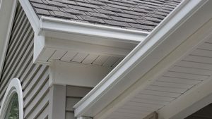 Home with premium gutter system