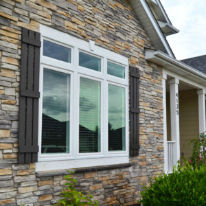 Several Casement Windows on a Crown Point Home